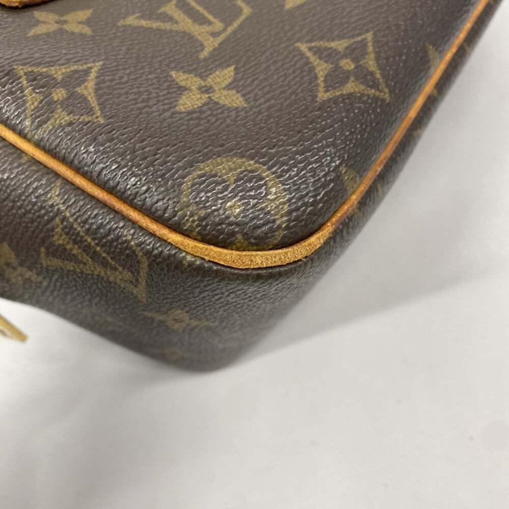 LOUIS VUITTON Brown Monogram Shoulder Bag - Picture 8 of 14
